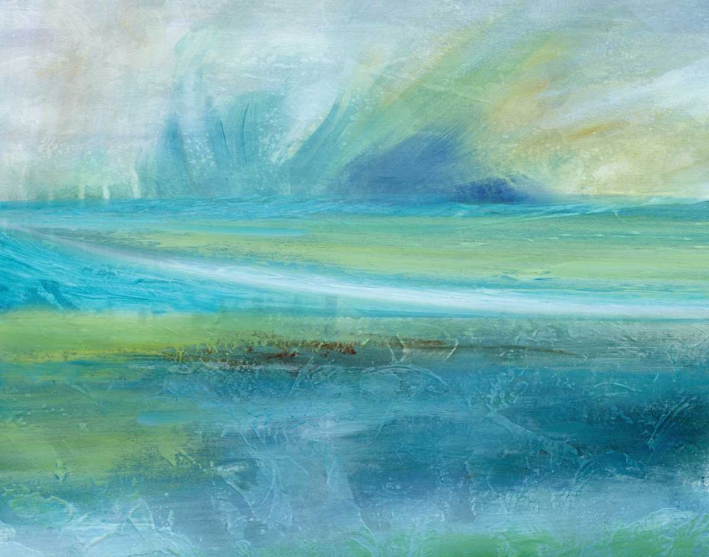 Sunrise Splash art print by Nan for $57.95 CAD