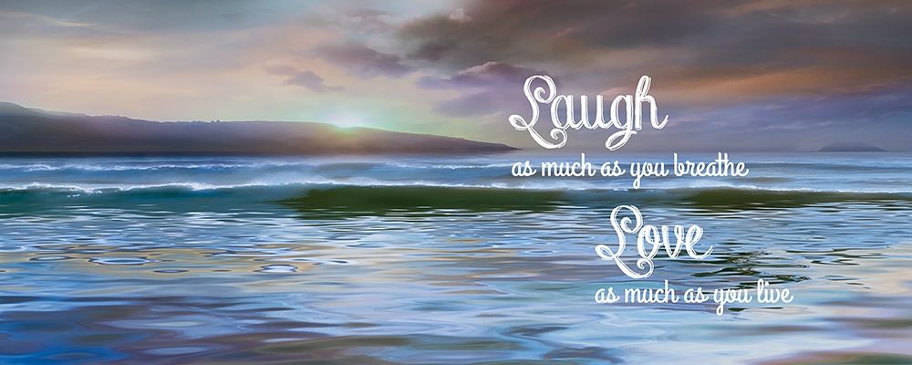 Laugh As Much art print by Mike Calascibetta for $57.95 CAD