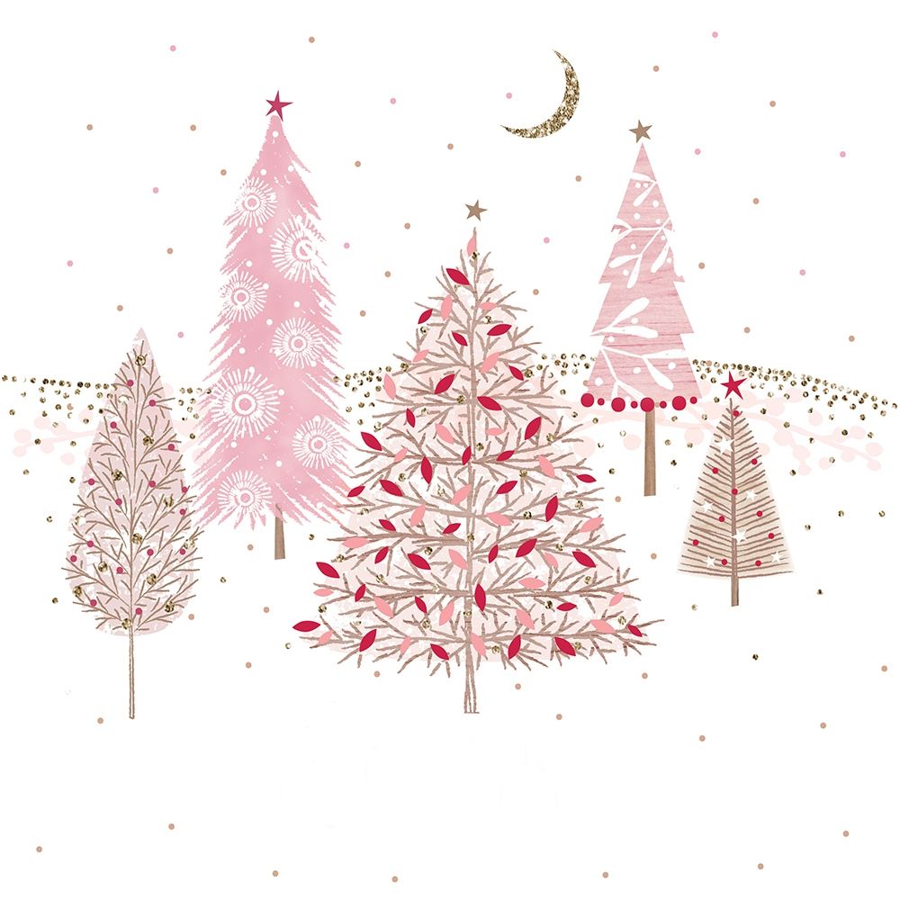 Pretty Pink Trees art print by Christine Sheldon for $57.95 CAD
