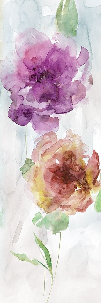 Watercolor Stems I art print by Carol Robinson for $57.95 CAD