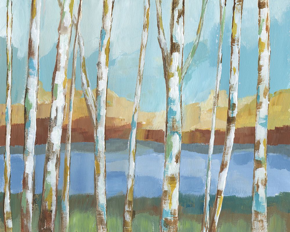 Birch Strand art print by Nan for $57.95 CAD