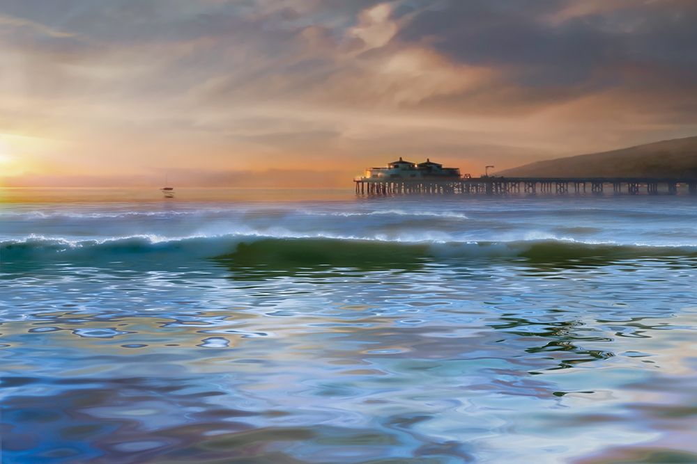 The Pier art print by Mike Calascibetta for $57.95 CAD