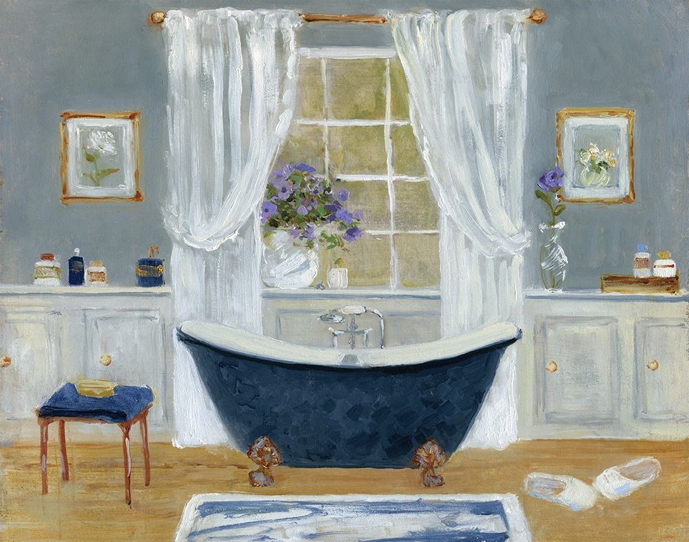 Violet Spa II art print by Sally Swatland for $57.95 CAD