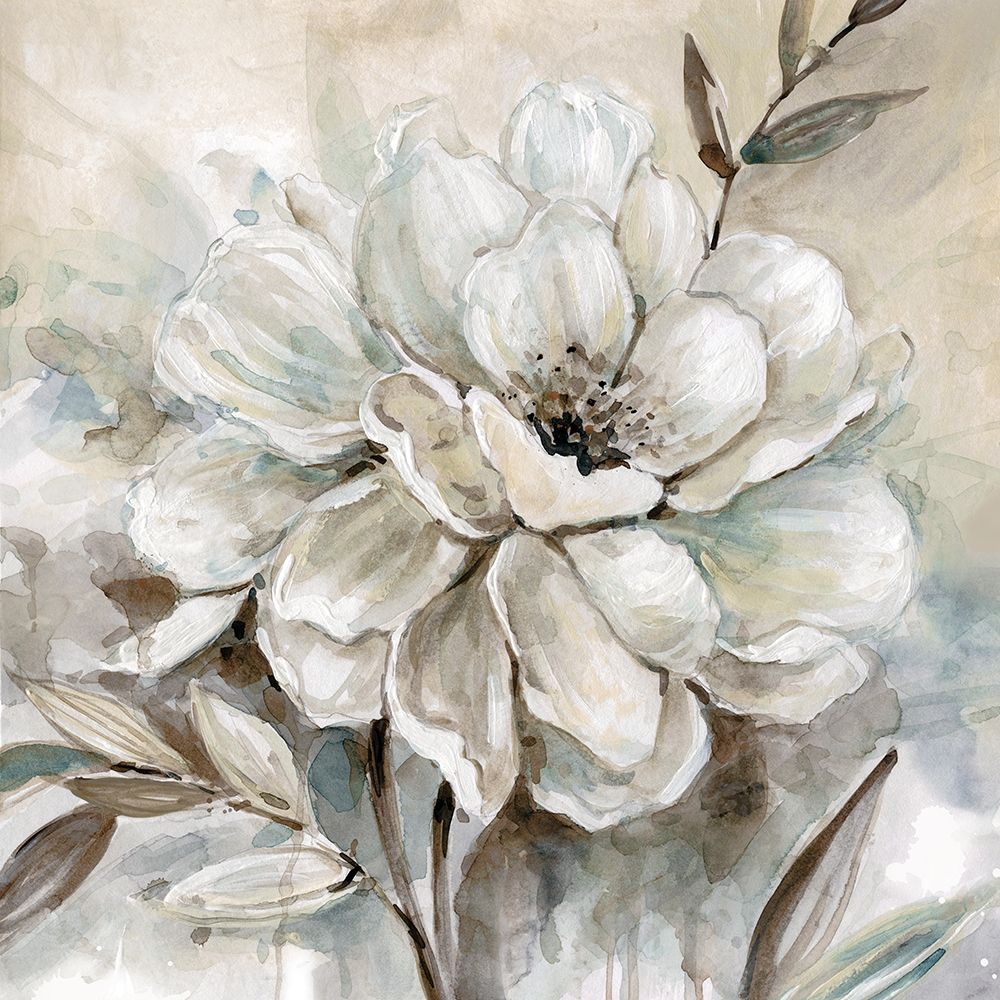 Neutral Bloom I art print by Carol Robinson for $57.95 CAD