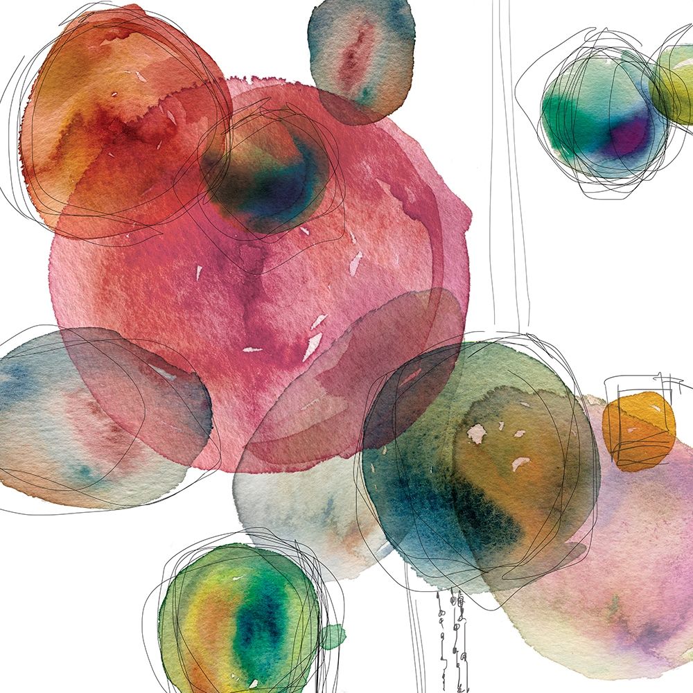 Color Drops art print by Carol Robinson for $57.95 CAD