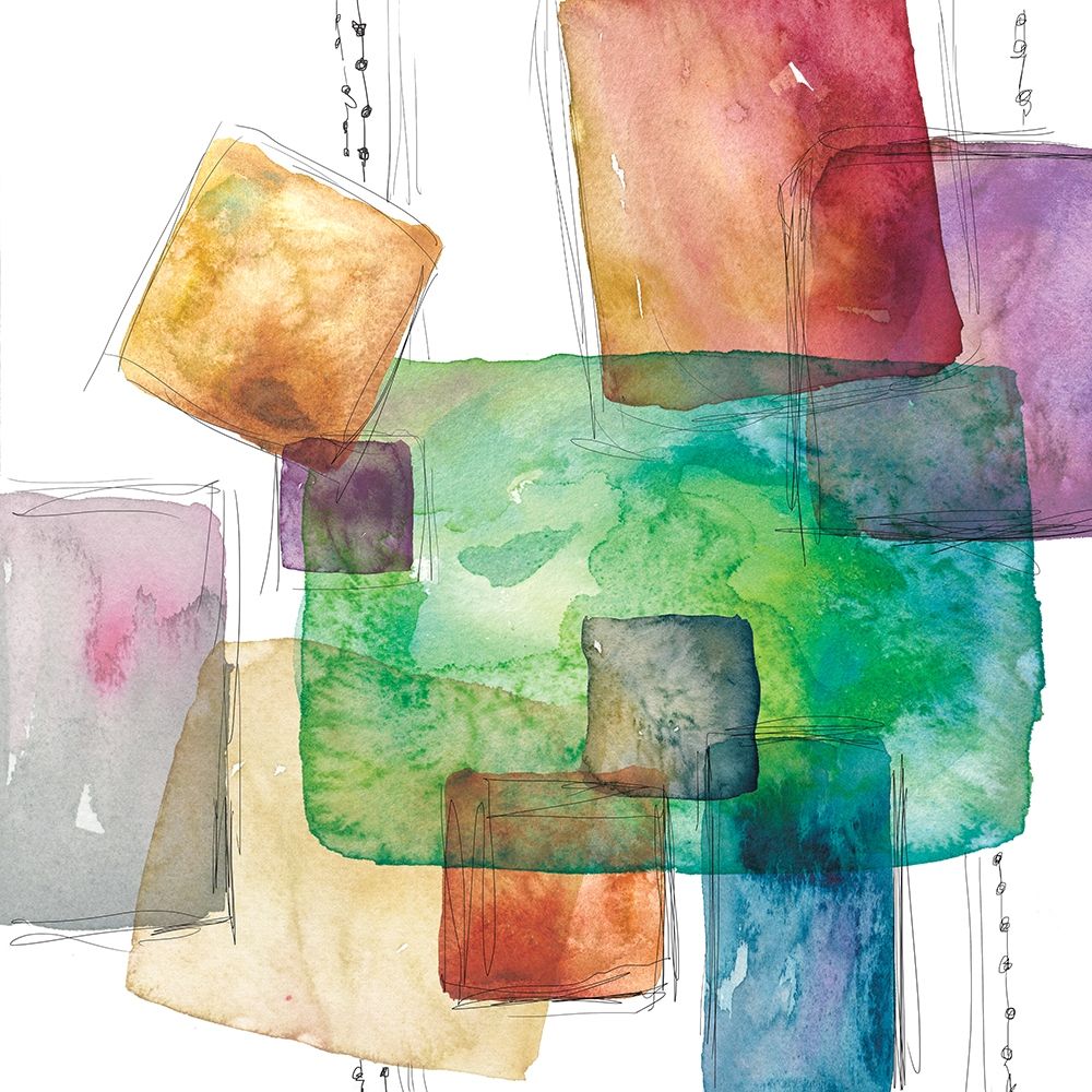 Color Blocks art print by Carol Robinson for $57.95 CAD
