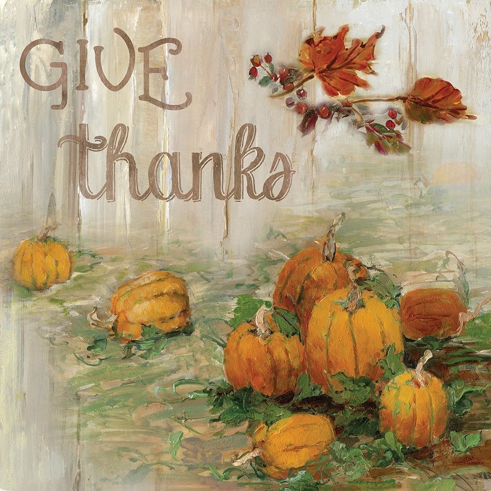 Pumpkin Patch III art print by Sally Swatland for $57.95 CAD