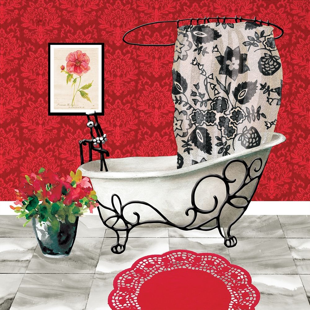 Red Luxe II art print by Carol Robinson for $57.95 CAD
