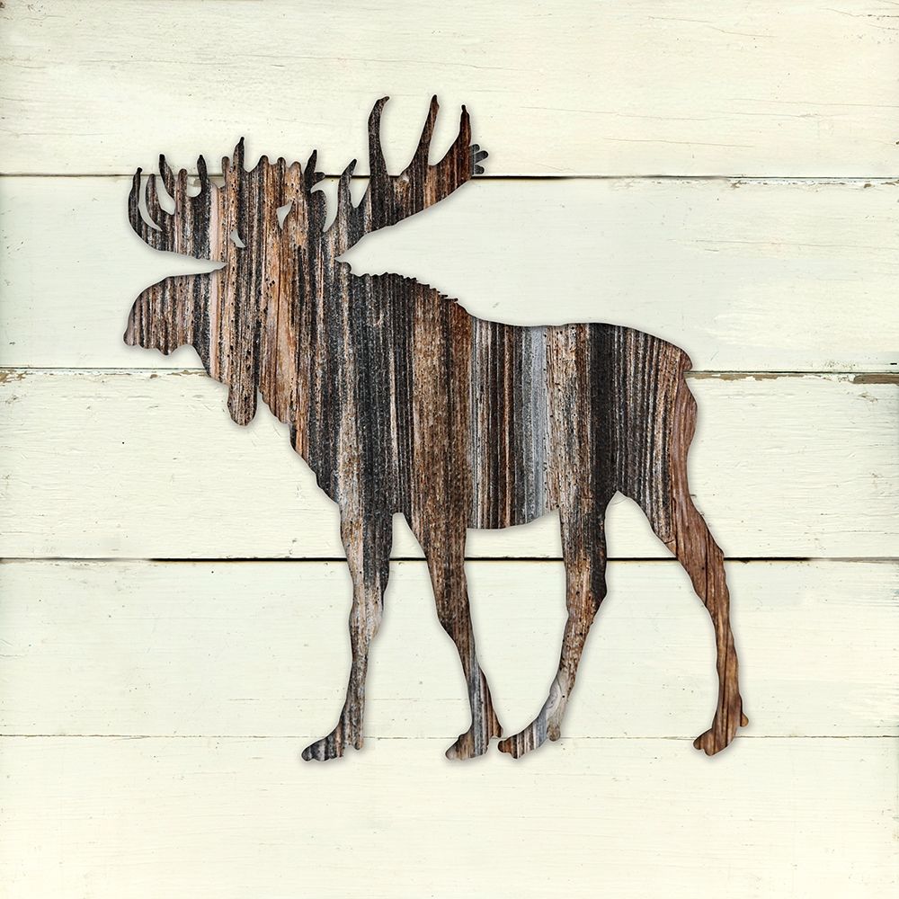 Woodland Moose art print by Carol Robinson for $57.95 CAD