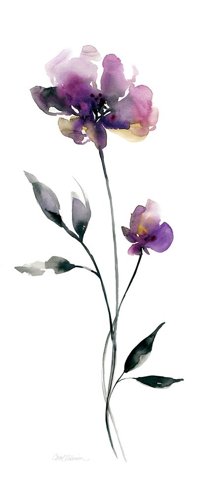 Perfect Purple I art print by Carol Robinson for $57.95 CAD