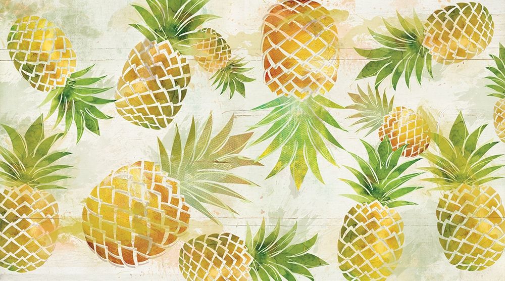 Tossing Pineapples art print by Carol Robinson for $57.95 CAD