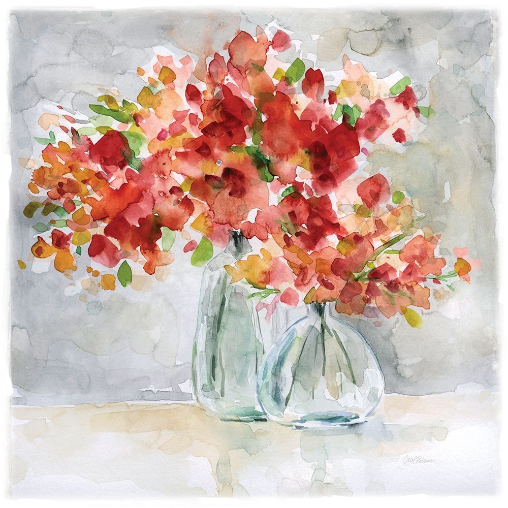 Red Arrangement art print by Carol Robinson for $57.95 CAD