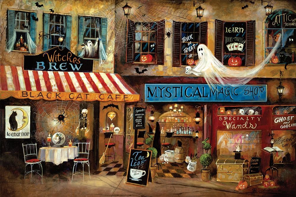 Mystical Magic Shop art print by Ruane Manning for $57.95 CAD