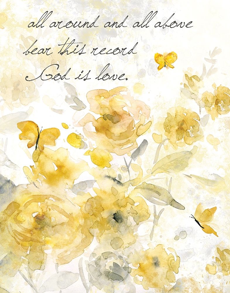 God is Love I art print by Carol Robinson for $57.95 CAD