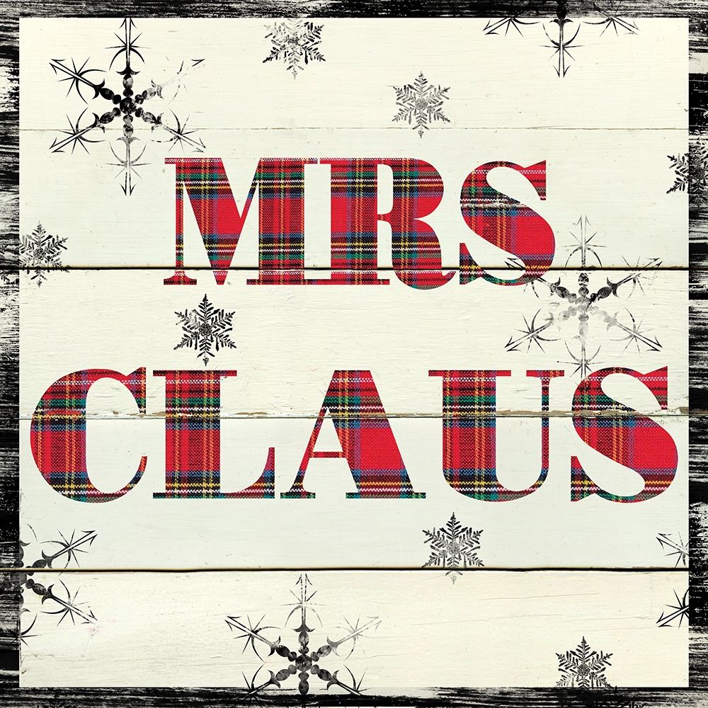 Mrs. Claus art print by Carol Robinson for $57.95 CAD