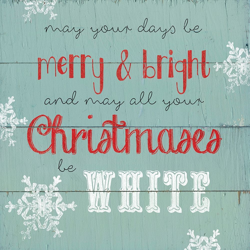 White Christmas art print by Carol Robinson for $57.95 CAD