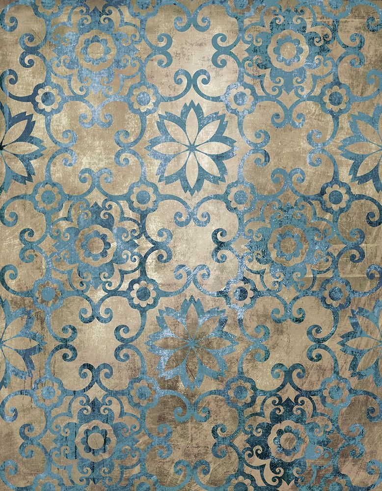 Moroccan Blue art print by Conrad Knutsen for $57.95 CAD