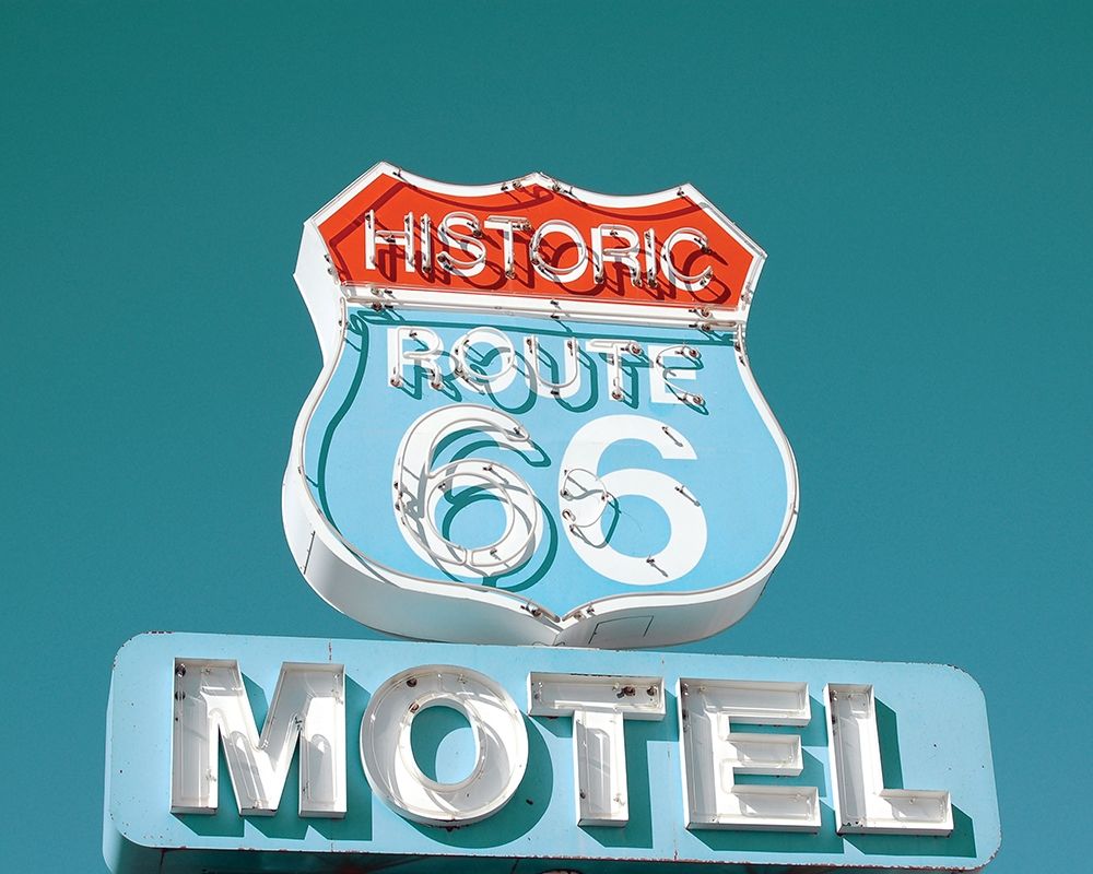 Retro Route 66 art print by Danita Delimont for $57.95 CAD