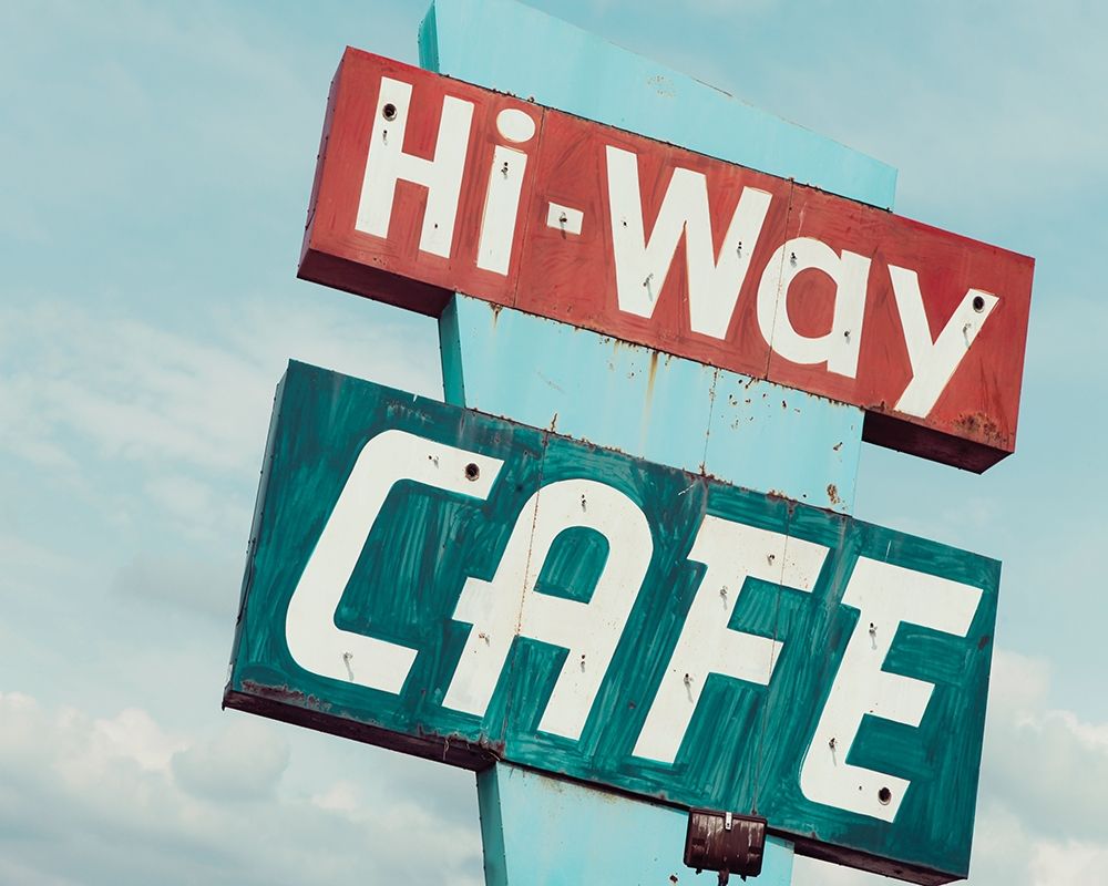 Hi-Way Cafe art print by Danita Delimont for $57.95 CAD