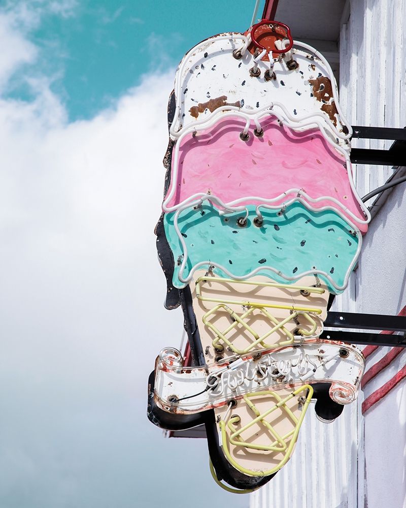 Retro Ice Cream art print by Danita Delimont for $57.95 CAD