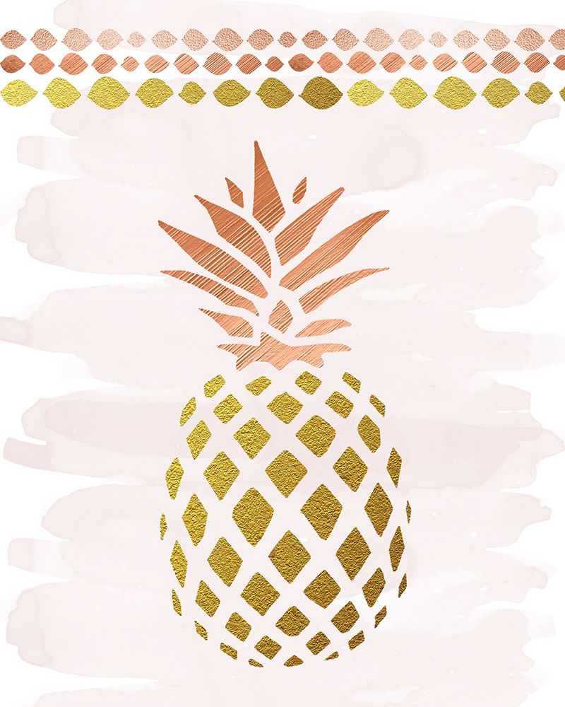 Glam Pineapple art print by Amanda Murray for $57.95 CAD