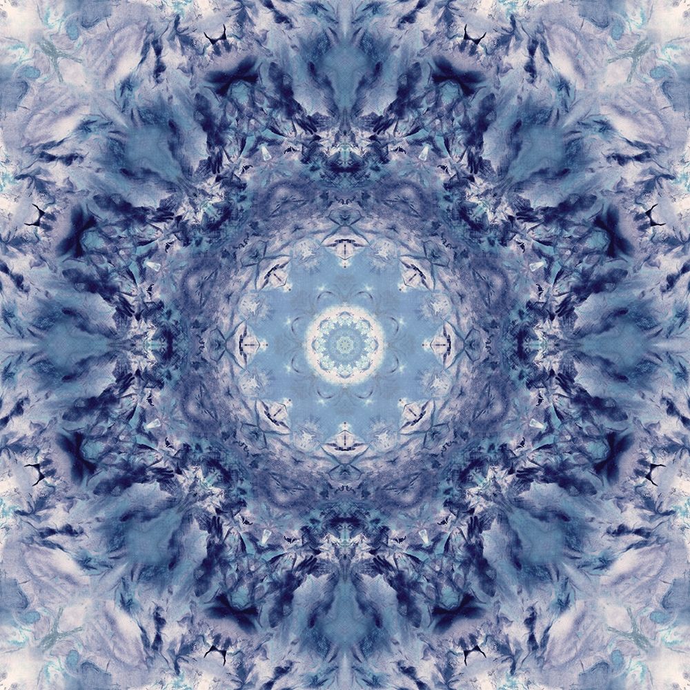 Indigo Gem Kaleidoscope art print by Nan for $57.95 CAD