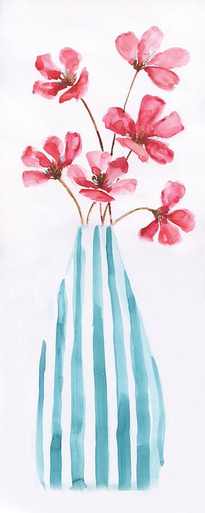 Flower Fun II art print by Nan for $57.95 CAD