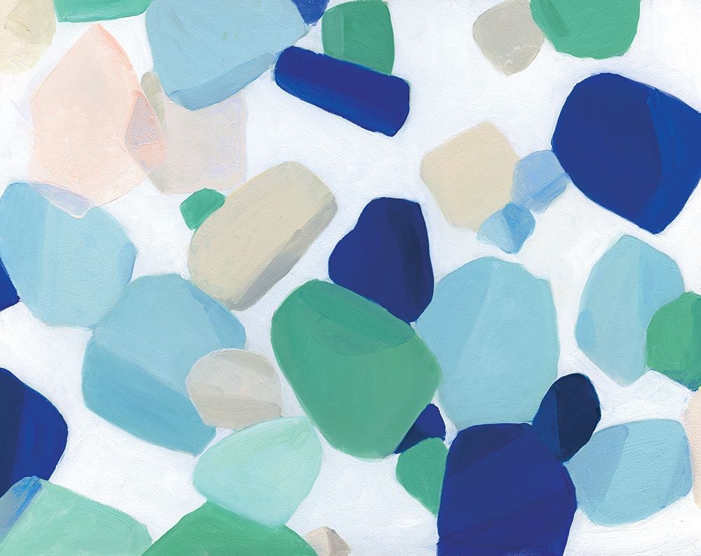 Seaglass Symphony art print by Sally Swatland for $57.95 CAD