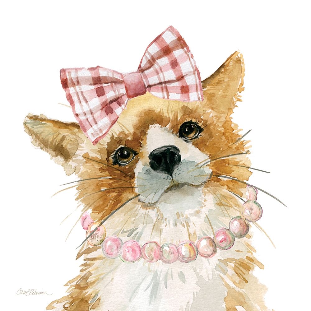 Glamour Girls Fox art print by Carol Robinson for $57.95 CAD