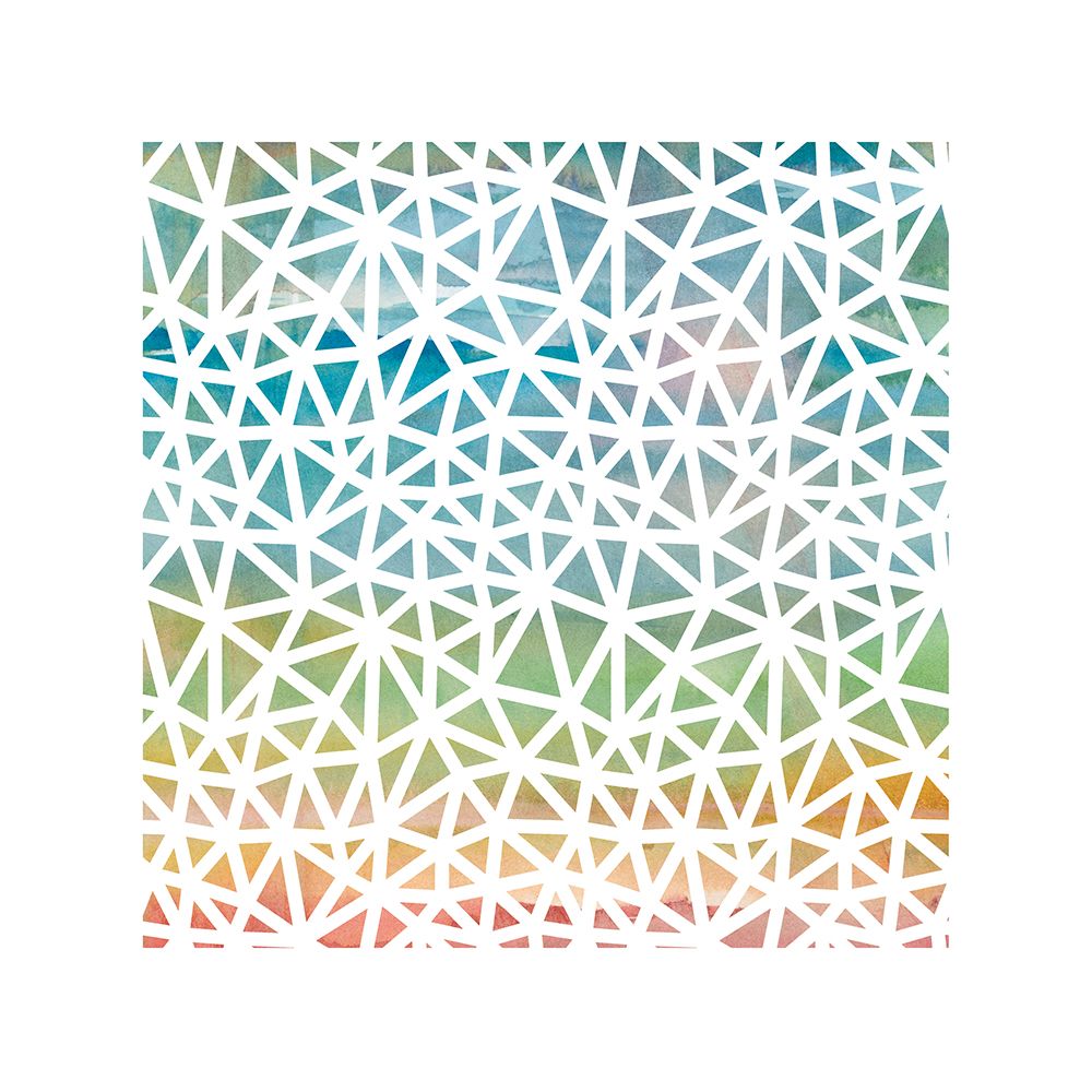 Geometric Wash I art print by Carol Robinson for $57.95 CAD
