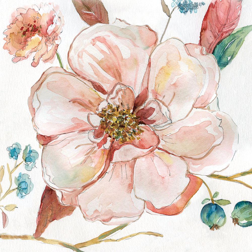 Pastel Garden II art print by Carol Robinson for $57.95 CAD
