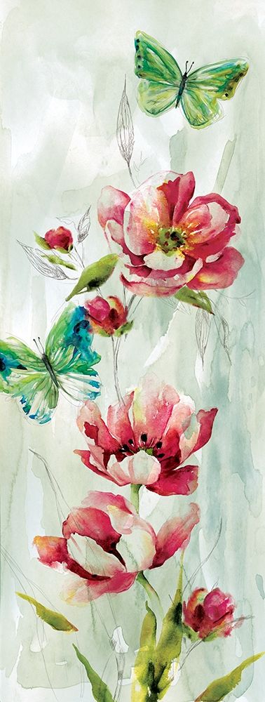 Butterfly Welcome I art print by Nan for $57.95 CAD