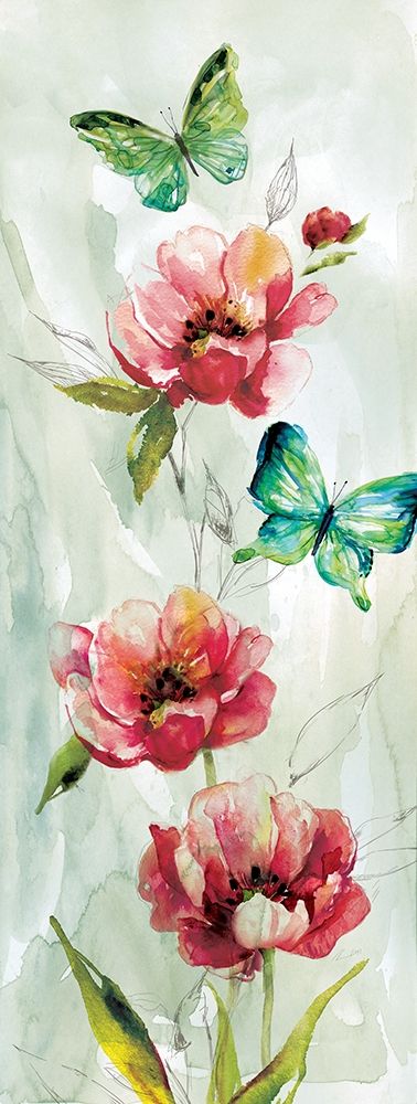 Butterfly Welcome art print by Carol Robinson for $57.95 CAD