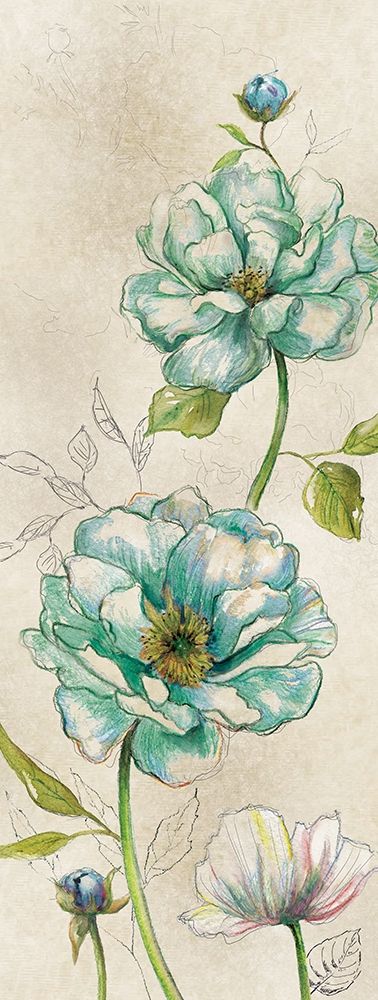 Sketches in Blue art print by Carol Robinson for $57.95 CAD
