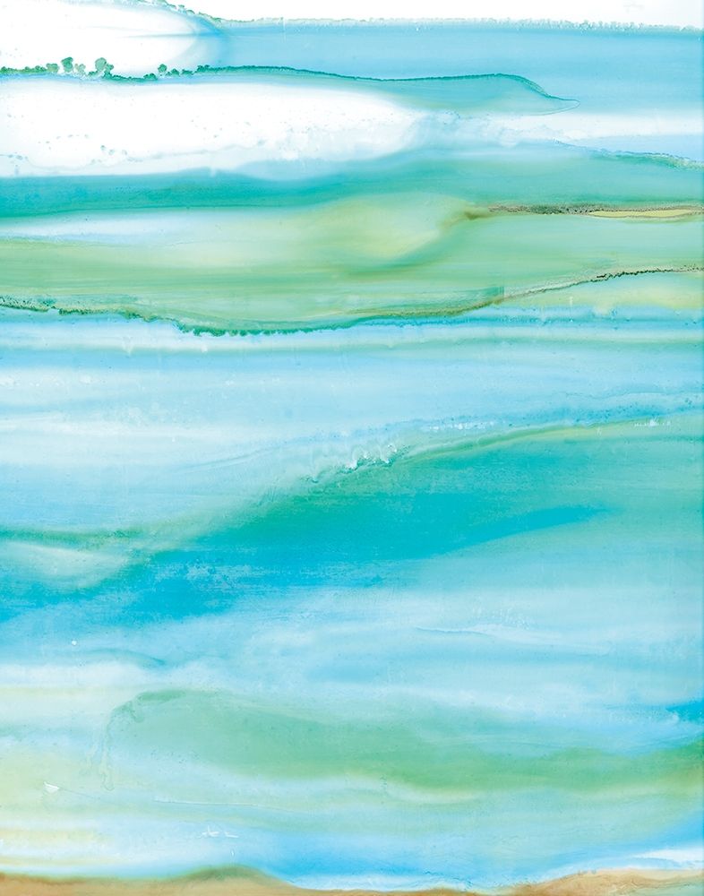 Coastal Abstract I art print by Carol Robinson for $57.95 CAD