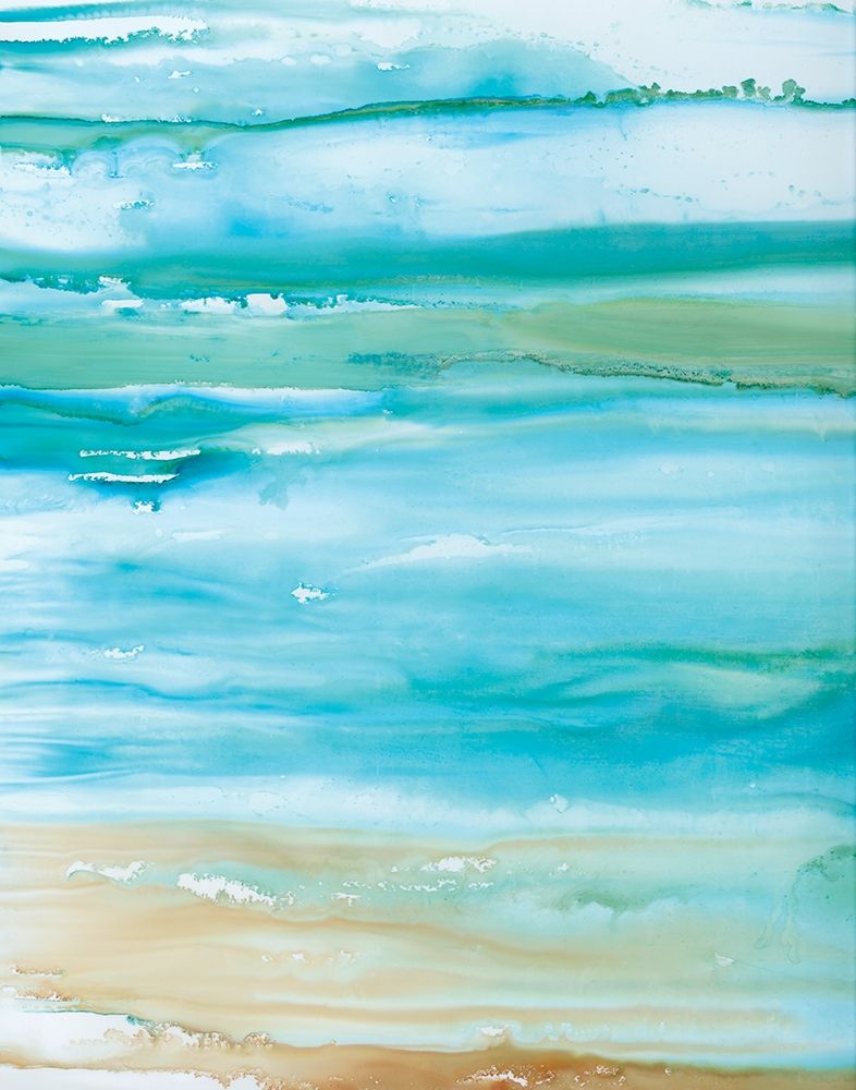 Coastal Abstract art print by Carol Robinson for $57.95 CAD
