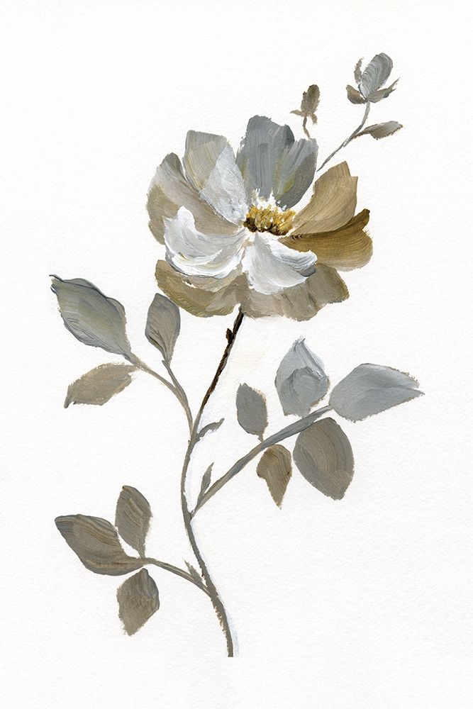Neutral Rose I art print by Nan for $57.95 CAD