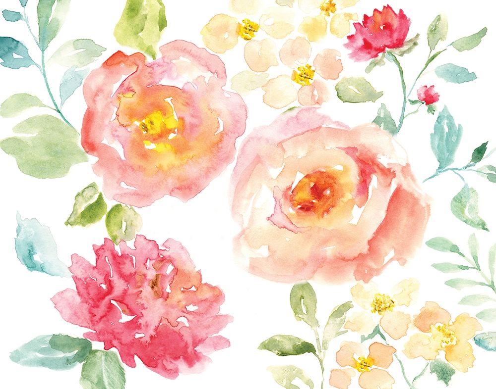 Posey Party art print by Nan for $57.95 CAD