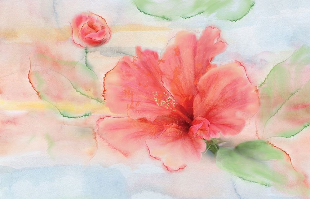 Hibiscus art print by Nan for $57.95 CAD