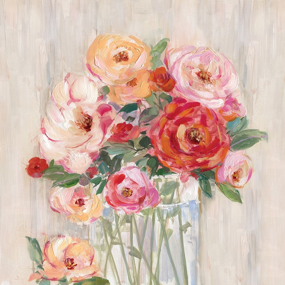 Just Peachy I art print by Sally Swatland for $57.95 CAD