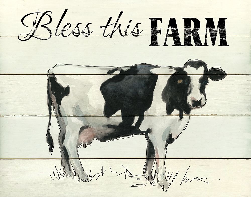 Bless This Farm art print by Carol Robinson for $57.95 CAD
