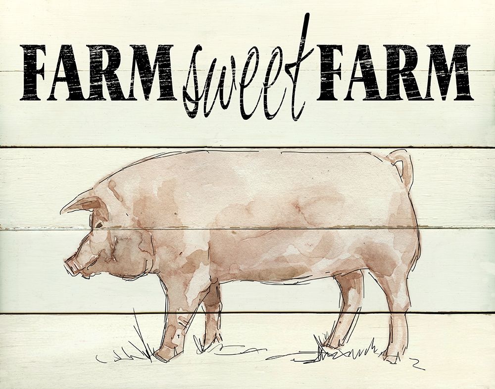 Farm Sweet Farm art print by Carol Robinson for $57.95 CAD