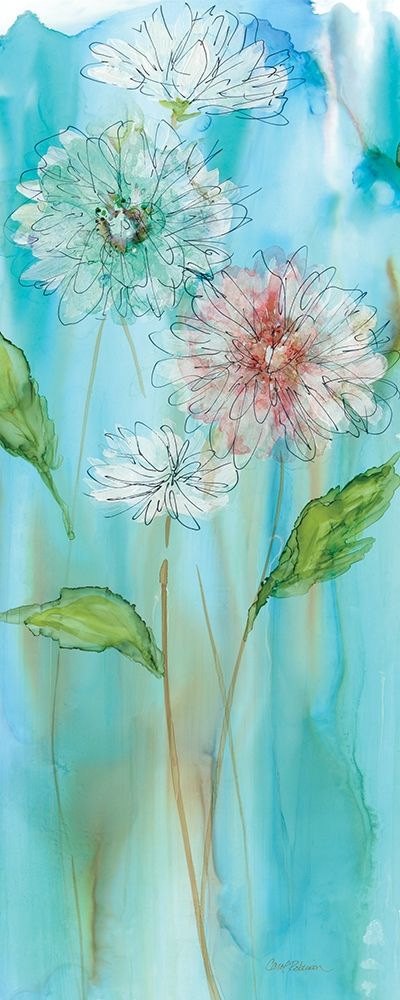 Garden Flow I art print by Carol Robinson for $57.95 CAD