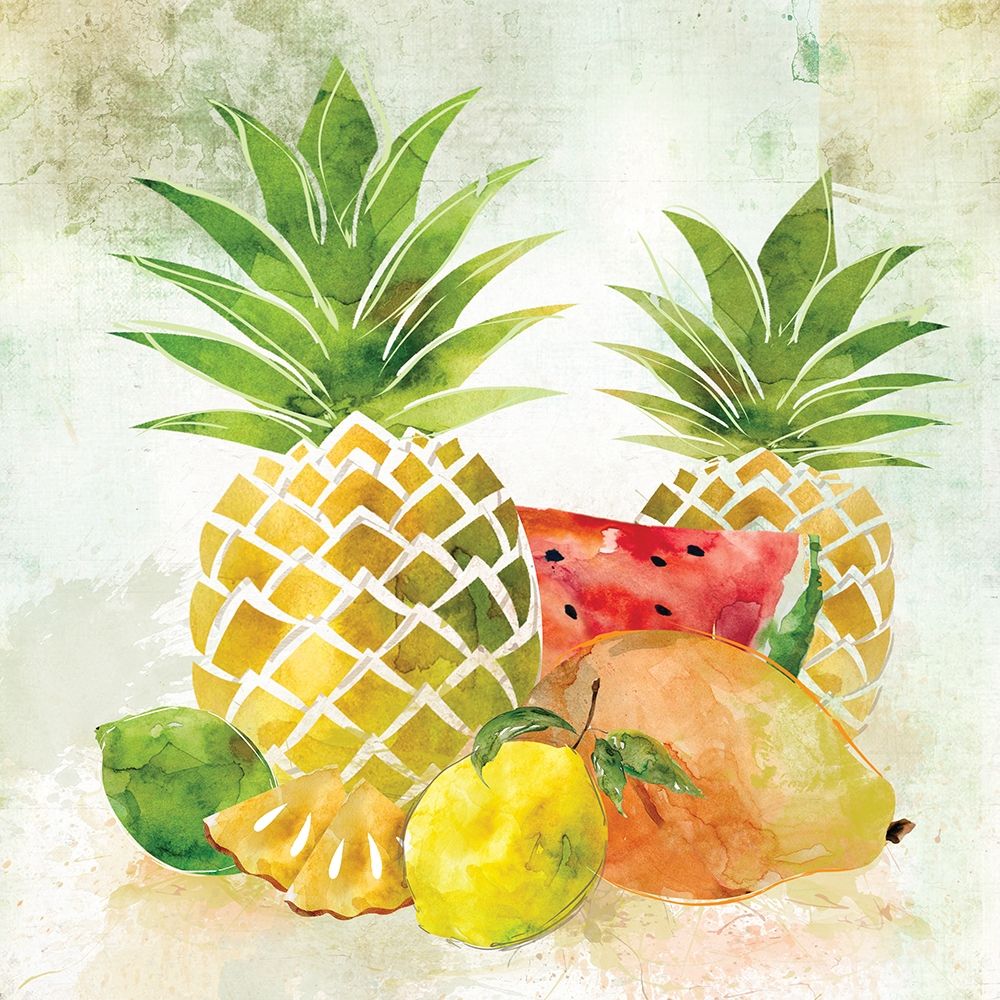 Tropical Fruit II art print by Carol Robinson for $57.95 CAD