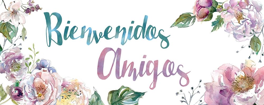 Bienvenidos Amigos art print by Carol Robinson for $57.95 CAD