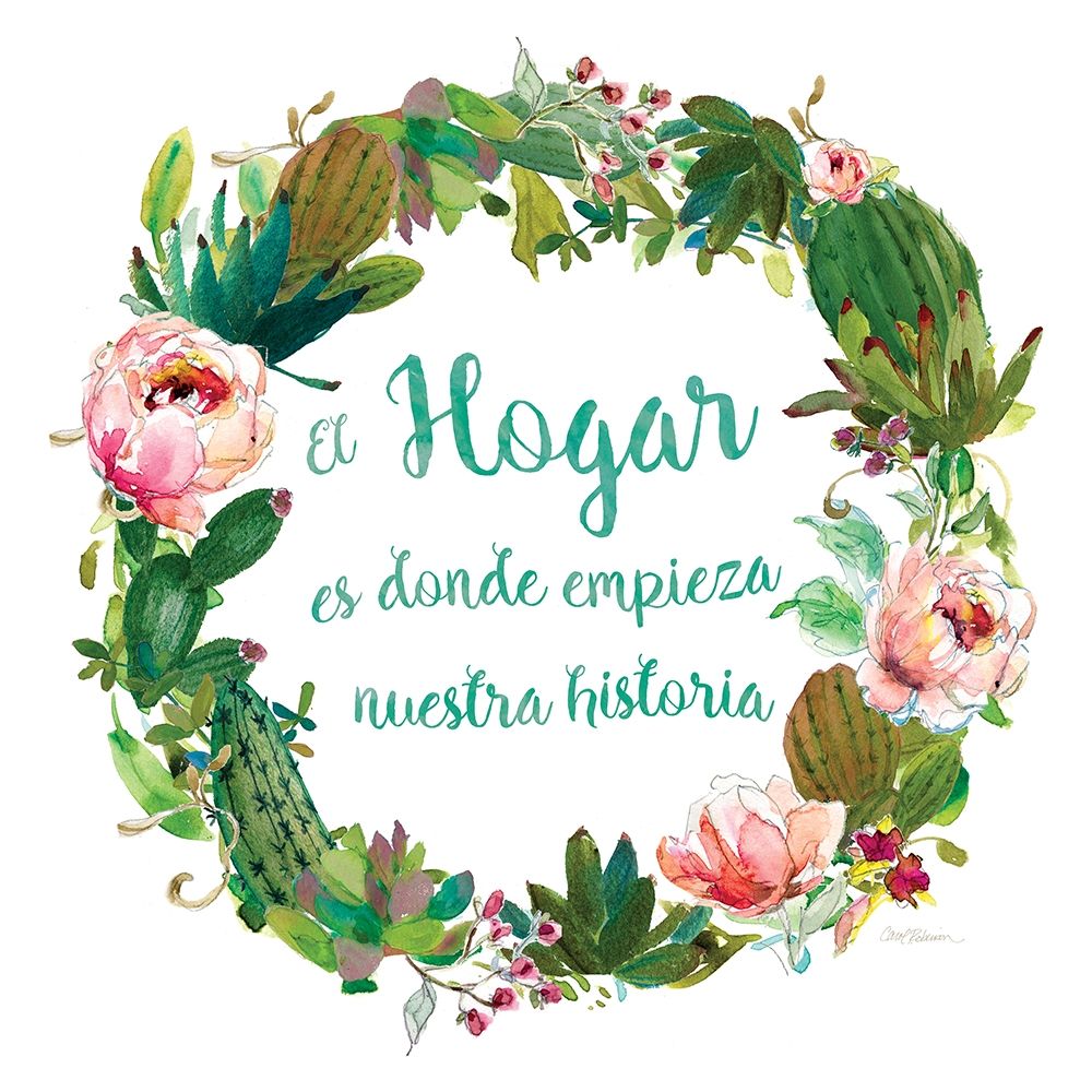 Hogar Historia art print by Carol Robinson for $57.95 CAD