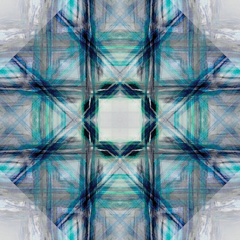 Kaleidoscope Tartan art print by Nan for $57.95 CAD