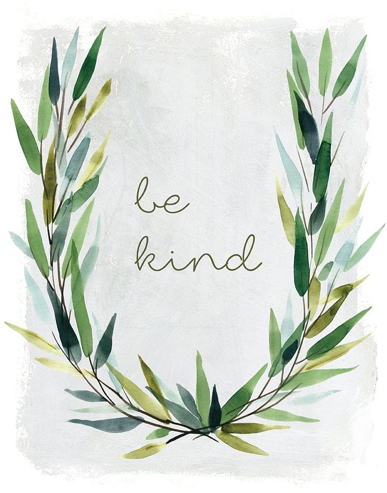Kind Greenery art print by Carol Robinson for $57.95 CAD