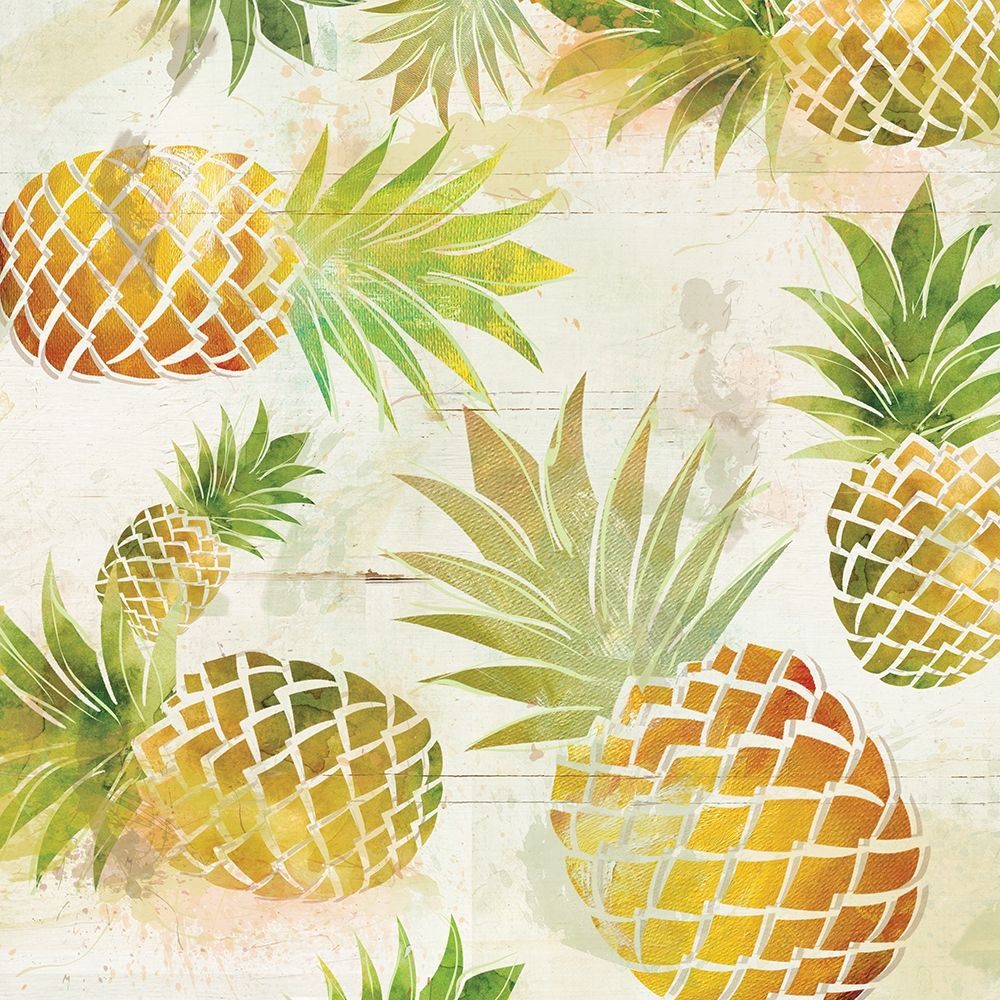 Pineapple Dance II art print by Carol Robinson for $57.95 CAD