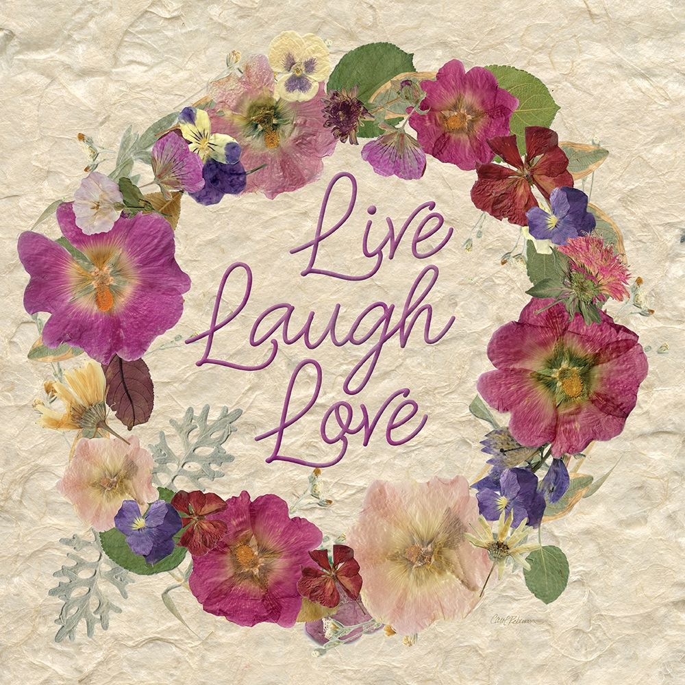 Live,Laugh,Love art print by Carol Robinson for $57.95 CAD